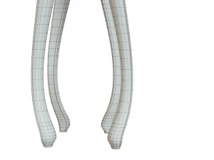 classic side table 1500 3D Model