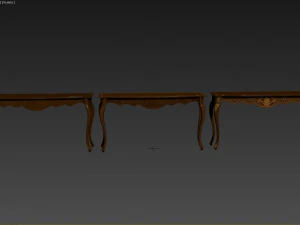 classic side table 1500 3D Model