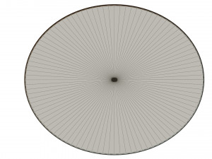 classic wood table 1200 Model 3D
