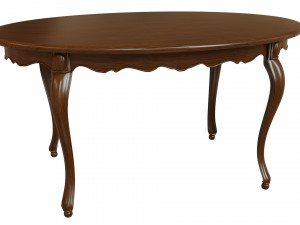classic wood table 1500 3D Модель