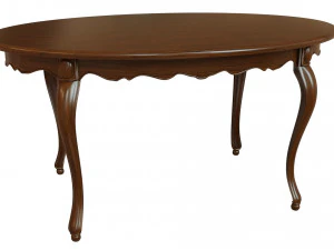 クラシック木製テーブル 1500 3Dモデル