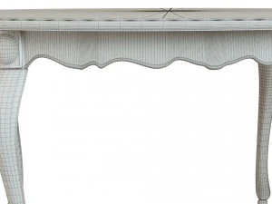 classic wood table 1500 3D Model