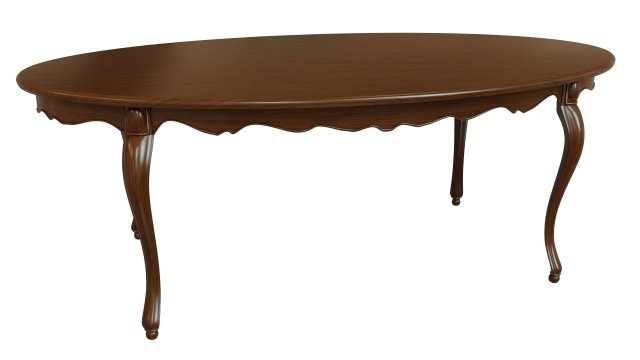 classic wood table 2100 3D 模型 .c4d .max .obj .3ds .fbx .stl .blend 