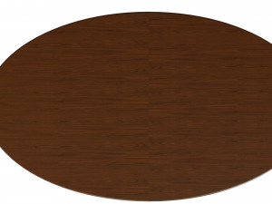 classic wood table 2100 3D 模型