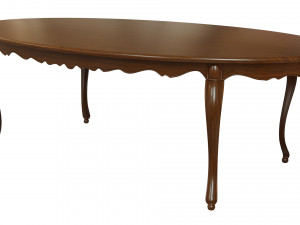 classic wood table 2400 3D Модель