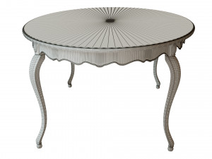 classic wood table 2400 3D Модель