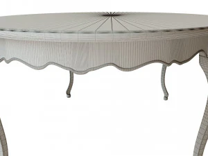 classic wood table 2400 3D Model