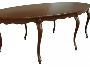 classic wood table 2700 3D Model