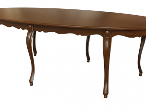 classic wood table 2700 3D Модель