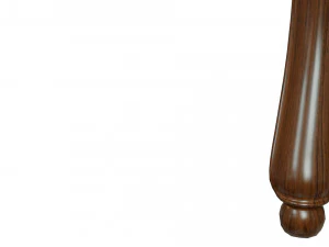 classic wood table 2700 3D Model