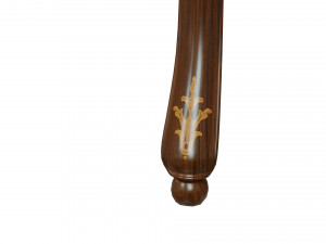 classic table with inlaid veneer 2400 3D 모델