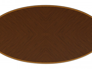 classic table with inlaid veneer 2700 3Dモデル