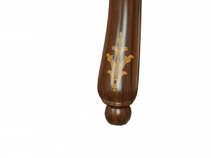 classic table with inlaid veneer 2700 3Dモデル