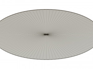 classic table with inlaid veneer 3000 3D Model