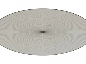 classic table with inlaid veneer 3000 3D Model