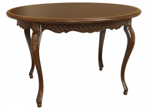 classic table with carvings 1200 3D 모델