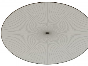 classic table with carvings 1500 3D Model