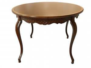 classic table with carvings 2100 3D Model