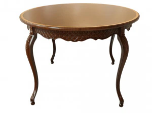 classic table with carvings 2100 3D Model