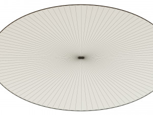classic table with carvings 2100 3D Model