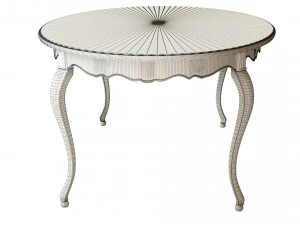 classic table with carvings 2100 3D Model
