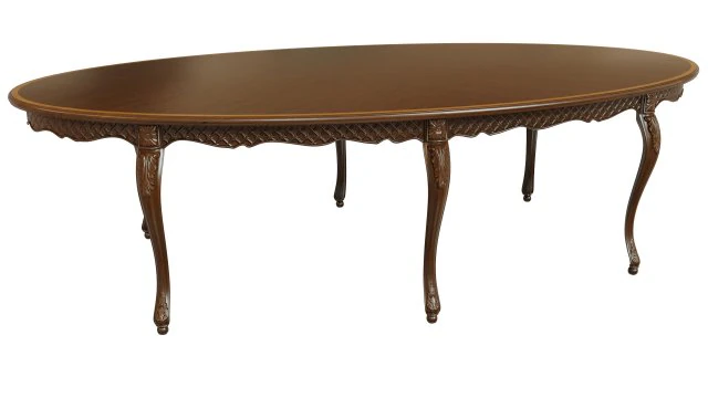 classic table with carvings 2700 3D Model .c4d .max .obj .3ds .fbx .stl .blend 