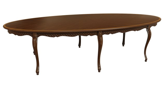 classic table with carvings 3000 3D Model .c4d .max .obj .3ds .fbx .stl .blend 
