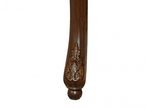 classic table with carvings 3000 3D Model