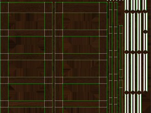 classic wooden door 02 3D Model