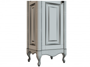 classic cabinet 0101 Model 3D