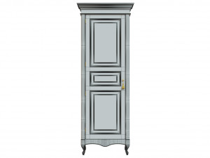 classic cabinet 0102 3D Model