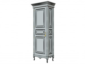 classic cabinet 0102 3D Model