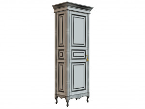 classic cabinet 0102 3D Model