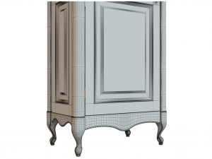 classic cabinet 0102 3D Model