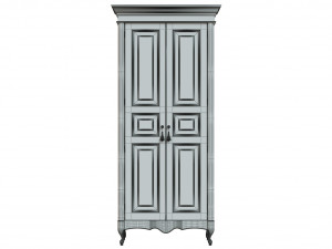 classic cabinet 0103 3D Model