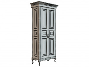 classic cabinet 0103 3D Model