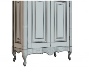 classic cabinet 0103 3D Model