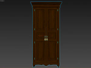 classic cabinet 0103 3D Model