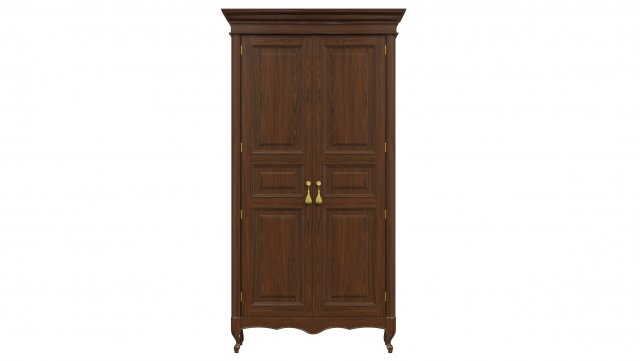 classic cabinet 0104 Modelo 3D .c4d .max .obj .3ds .fbx .stl .blend 