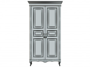 classic cabinet 0104 Modelo 3D