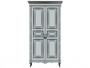 classic cabinet 0104 3D Model