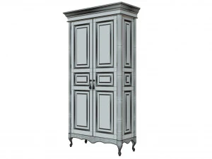classic cabinet 0104 3D Model