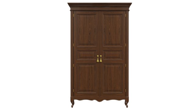 classic cabinet 0105 Model 3D .c4d .max .obj .3ds .fbx .stl .blend 