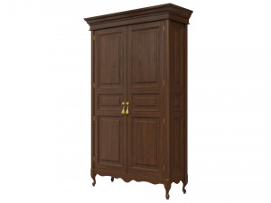 classic cabinet 0105 Model 3D