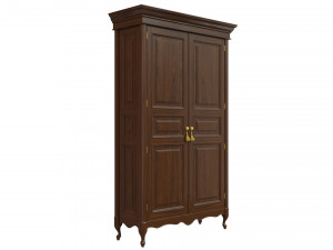 classic cabinet 0105 Model 3D