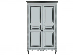 classic cabinet 0105 3D Model