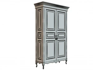 classic cabinet 0105 3D Model