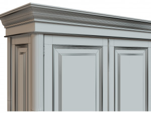classic cabinet 0105 Model 3D