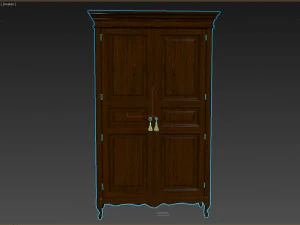 classic cabinet 0105 3D Model