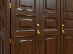 classic cabinet 0106 Modello 3D